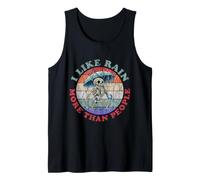 I Like Rain More Than People v2 - Pluviophile Quotes Tank Top