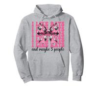 I Like Rats And Maybe 3 People Funny Rat Girl Rat Mom Mouse Pullover Hoodie