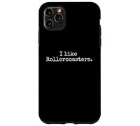 I like rollercoasters vintage rollercoaster Amusement park Case for iPhone 11 Pro Max