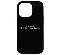 I like rollercoasters vintage rollercoaster Amusement park Case for iPhone 13 Pro