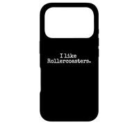 I like rollercoasters vintage rollercoaster Amusement park Case for iPhone 17 Pro