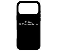 I like rollercoasters vintage rollercoaster Amusement park Case for iPhone 17 Pro Max
