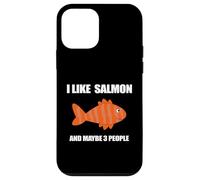 I Like Salmon And Maybe 3 People For Salmon Fish Lovers Case for iPhone 12 mini