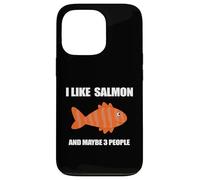 I Like Salmon And Maybe 3 People For Salmon Fish Lovers Case for iPhone 13 Pro