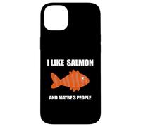 I Like Salmon And Maybe 3 People For Salmon Fish Lovers Case for iPhone 14 Plus