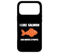 I Like Salmon And Maybe 3 People For Salmon Fish Lovers Case for iPhone 17 Pro Max
