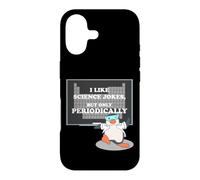 I Like Science Jokes But Only Periodically Scientist Penguin Case for iPhone 17