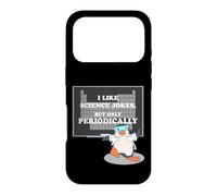I Like Science Jokes But Only Periodically Scientist Penguin Case for iPhone 17 Pro