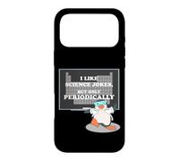I Like Science Jokes But Only Periodically Scientist Penguin Case for iPhone 17 Pro Max