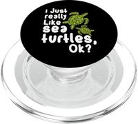 I Like Sea Turtles Funny Gift PopSockets PopGrip for MagSafe