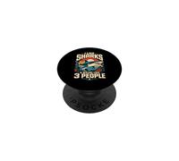 I Like Sharks And Maybe 3 People Shark Lovers PopSockets Adhesive PopGrip