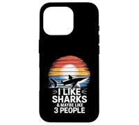 I Like Sharks & Maybe Like 3 People Case for iPhone 16 Pro