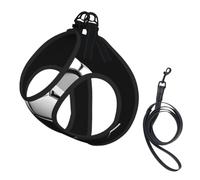 I Like Soccer Print Reflective No Choke Pet Vest Harness,Adjustable Soft Padded Dog Harness With Easy Control Handle