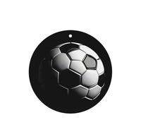 I Like Soccer Printing 10 Pcs Air Freshener Cards,Car Scented Hanging Sheets Air Freshener Set For Car Decoration