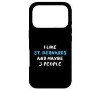 I Like St. Bernards And Maybe 3 People St. Bernard Case for iPhone 17 Pro
