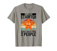 I Like Starfish and Maybe 3 People Funny Starfishes T-Shirt