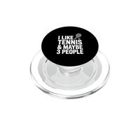 I Like Tennis And Maybe 3 People PopSockets PopGrip for MagSafe
