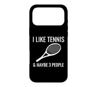I Like Tennis & Maybe 3 People Funny Tennis Player Case for iPhone 17 Pro Max