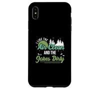 I Like The Air Clean And The Jokes Dirty Ecological Engineer Case for iPhone XS Max