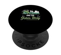 I Like The Air Clean And The Jokes Dirty Ecological Engineer PopSockets Adhesive PopGrip