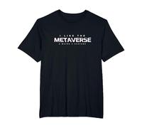 I Like The Metaverse & Maybe 3 Avatars Virtual Reality T-Shirt, Men's Big and Tall, Black, 2X Tall
