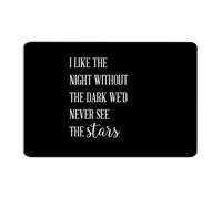 I Like The Night Without The Dark We'd Never See The Stars Vintage Metal Signs Farmhouse Shop Wall Art Plaques Wall Decor Metal Plaque for Home Indoor Business 8x12 Inch