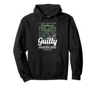 I Like The Rain Less Guilty For Huddling Inside Funny Pullover Hoodie