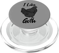 I Like Them Goth Ayam Cemani PopSockets PopGrip for MagSafe