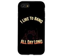 I Like To Bang All Day Long Drummer Case for iPhone SE (2020) / 7/8