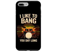 I Like To Bang You Day Long Drum Set Sunset Case for iPhone 7 Plus/8 Plus