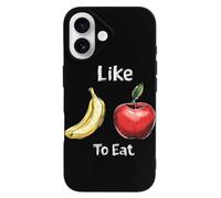 I Like To Eat Apples And Bananas Phone Cases Suitable for iPhone 16 Series