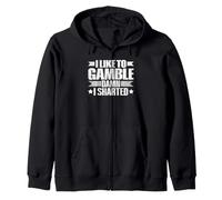 I Like To Gamble - Damn - I Sharted Zip Hoodie