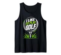I Like to Play Golf T-Shirts Tank Top