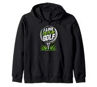 I Like To Play Golf T-shirts Zip Hoodie