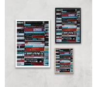 I Like To Read Ok! Giclee Art Print - A3 - Black Frame