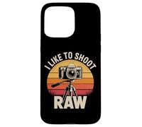 I Like To Shoot Raw Vintage Camera Art Case for iPhone 15 Pro Max
