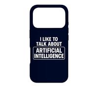 I Like To Talk About AI Funny AI Machine Learning Engineer Case for iPhone 17 Pro