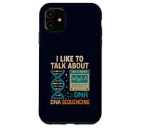 I Like To Talk About DNA Sequencing Retro Science & Genetics Case for iPhone 11