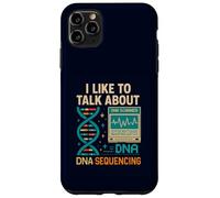 I Like To Talk About DNA Sequencing Retro Science & Genetics Case for iPhone 11 Pro Max
