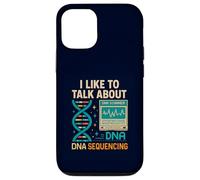 I Like To Talk About DNA Sequencing Retro Science & Genetics Case for iPhone 12/12 Pro