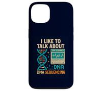 I Like To Talk About DNA Sequencing Retro Science & Genetics Case for iPhone 13