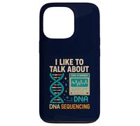 I Like To Talk About DNA Sequencing Retro Science & Genetics Case for iPhone 13 Pro