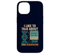 I Like To Talk About DNA Sequencing Retro Science & Genetics Case for iPhone 14