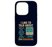 I Like To Talk About DNA Sequencing Retro Science & Genetics Case for iPhone 14 Pro