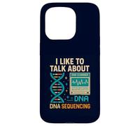 I Like To Talk About DNA Sequencing Retro Science & Genetics Case for iPhone 15 Pro