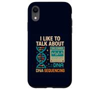 I Like To Talk About DNA Sequencing Retro Science & Genetics Case for iPhone XR