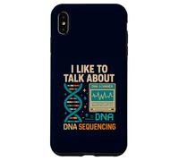 I Like To Talk About DNA Sequencing Retro Science & Genetics Case for iPhone XS Max