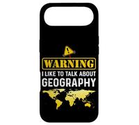 I Like To Talk About Geography T-Shirt Funny Geographer Case for iPhone Air