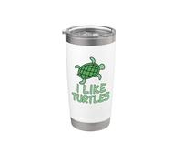 I Like Turtles Cute Turtle Stainless Steel Insulated Tumbler