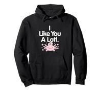 I Like You A Lot Affection Expression For Friends Pullover Hoodie